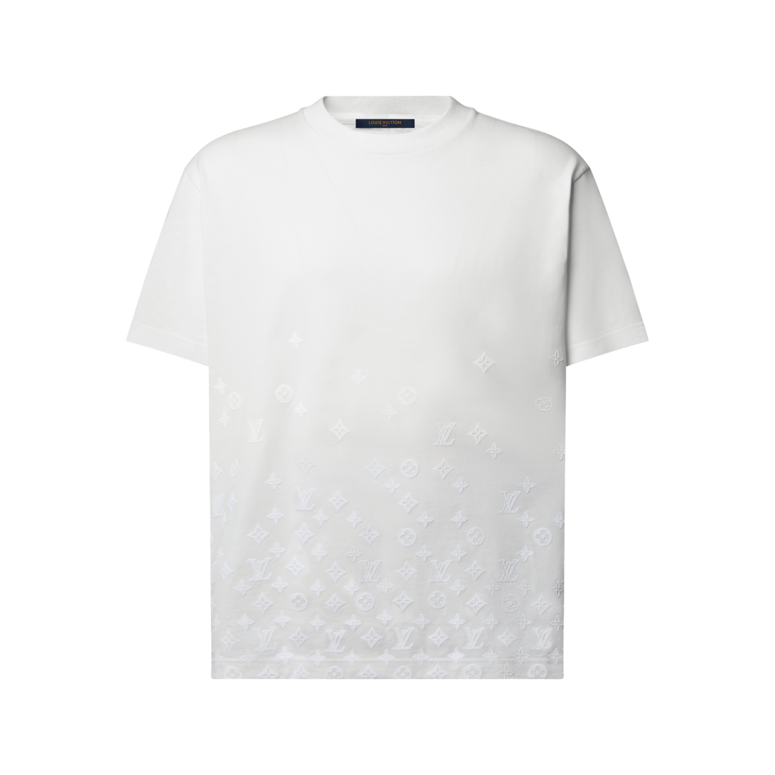 Flock Print Monogram Gradient T-Shirt - Ready-to-Wear 1AK7LQ